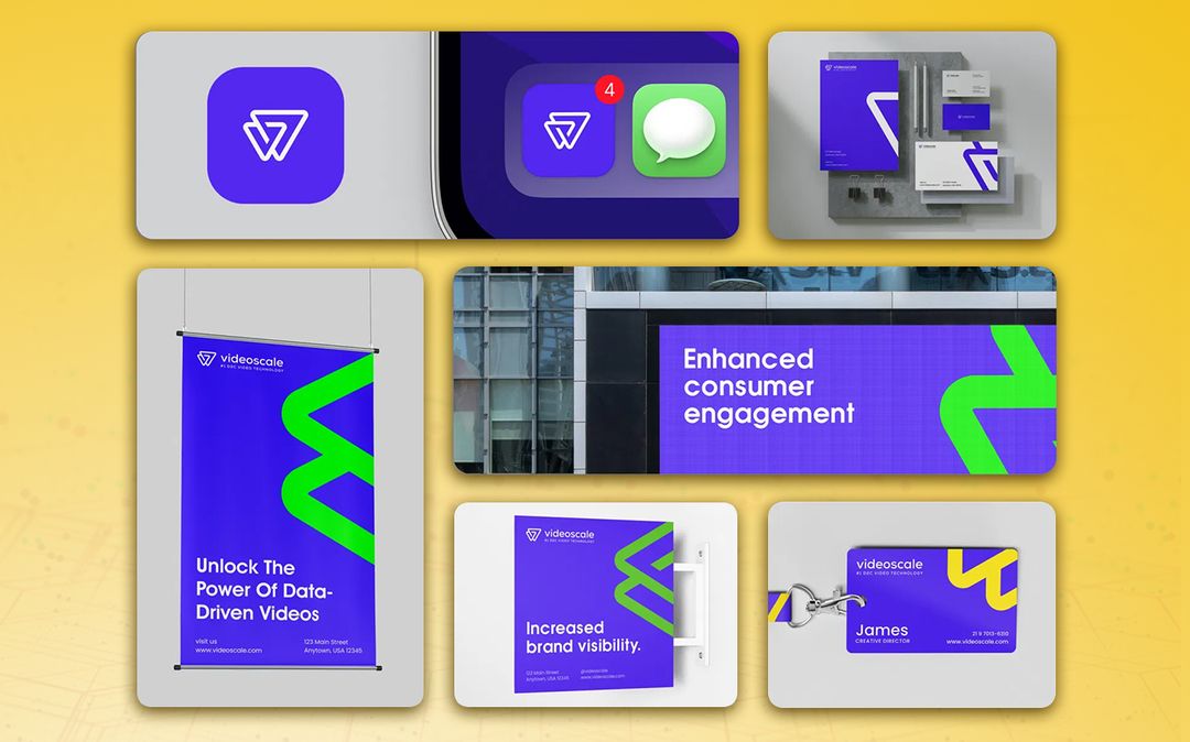 Branding and marketing project for an out of home advertising company