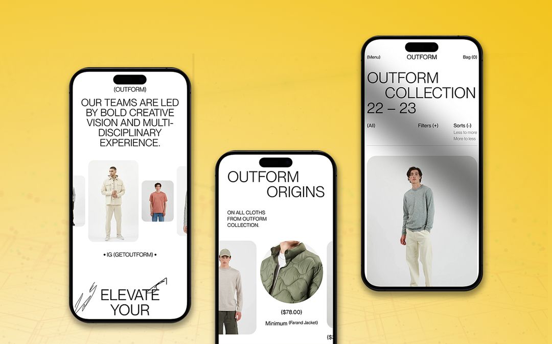 Ecommerce store and brand messaging project for a clothing retailer