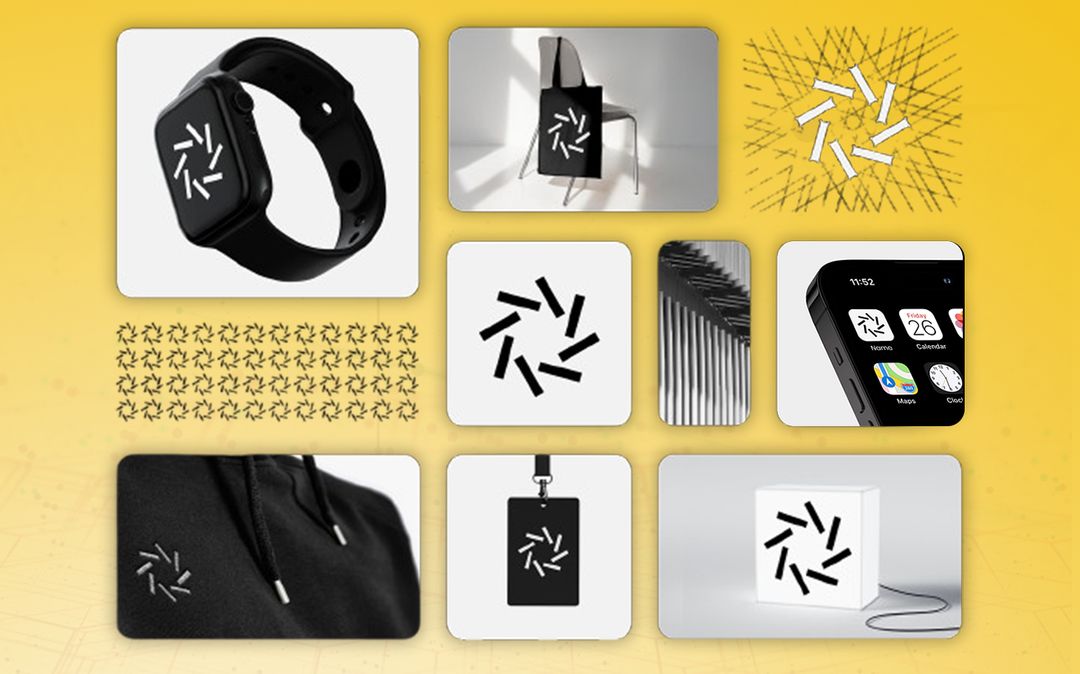 Branding and marketing for a men's apparel and fitness brand